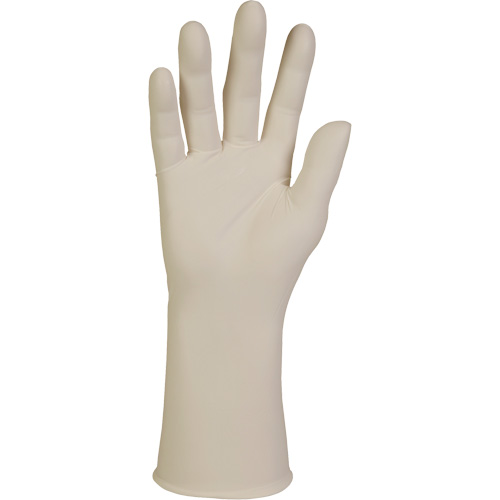 XTRA-PFE Exam Gloves, Large, Latex, 10-mil, Powder-Free, White, Class 2 Smart Ofis