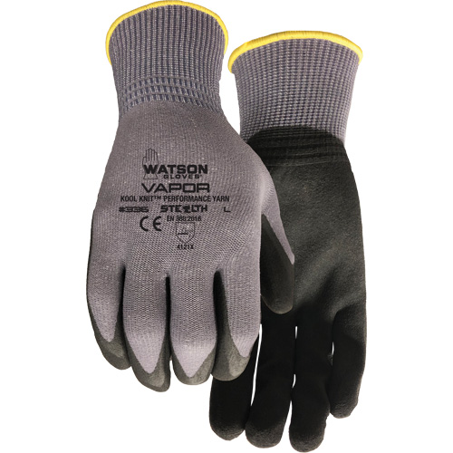 Gants enduits Stealth Vapour, Petit, R&ecirc;vetement Mousse de PVC, Calibre 15, Enveloppe en Nylon Smart Ofis