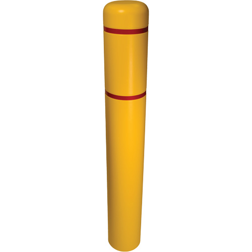 Bollard Cover, 4" Dia. x 54" L, Yellow Smart Ofis