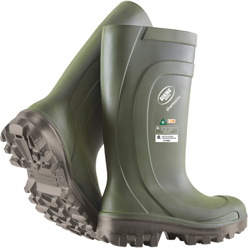 Thermolite Insulated Safety Boots, Polyurethane, Composite Toe, Size 6, Puncture Resistant Sole Smart Ofis