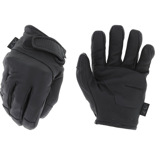 Gants de travail en cuir Needle Stick pour les forces de l'ordre, Taille 8, Enveloppe en Ch&egrave;vre, ASTM ANSI niveau A7/EN 388 niveau F Smart Ofis