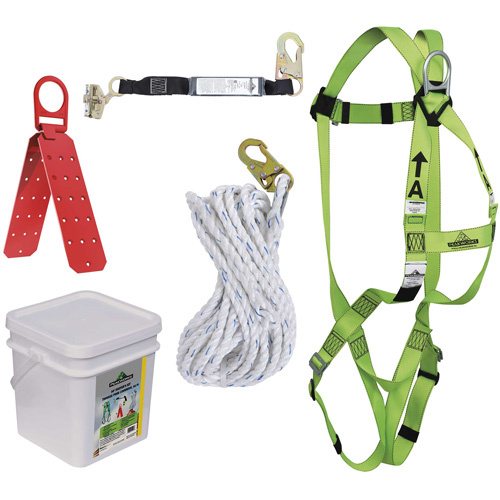 RK4-50 Compliance Fall Protection Kit, Roofer's Kit Smart Ofis