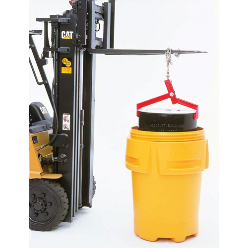 Ultra-Drum Lifter, 55 gal. US (45 gal. imp.), Cap. 1000 lb/453 kg Smart Ofis