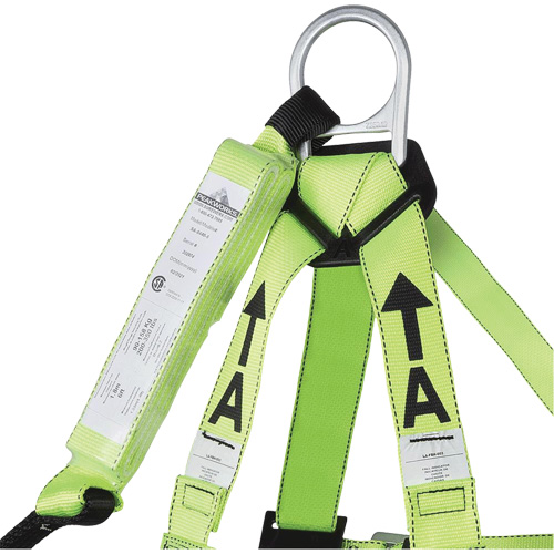 FBH-10000A5440-4 4' Class A Harness & Lanyard with 220 lbs. Capacity, Harness/Lanyard Combo Smart Ofis