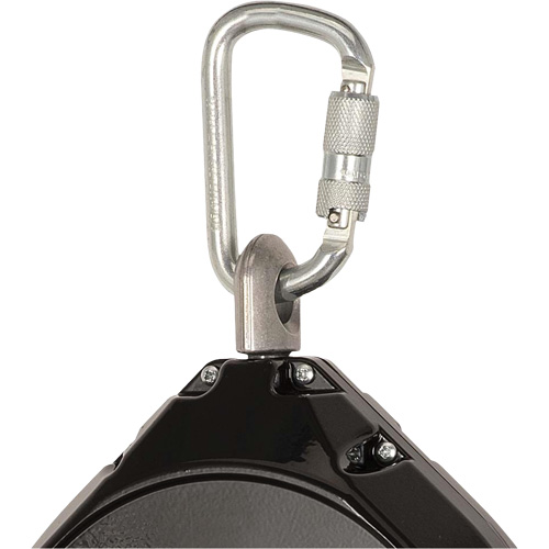 SRL-73302-60LE Self-Retracting Lifeline, 60', Galvanized Steel, Swivel Smart Ofis