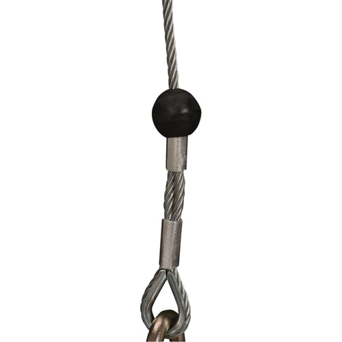 SRL-73303-96 Cable Self-Retracting Lifeline with Recovery, 96', Galvanized Steel, Swivel Smart Ofis