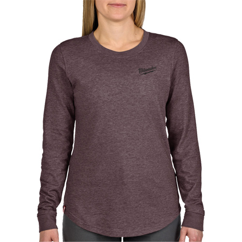 T-shirt hybride &agrave; manches longues FREEFLEX, Femmes, T-petit, Mauve Smart Ofis