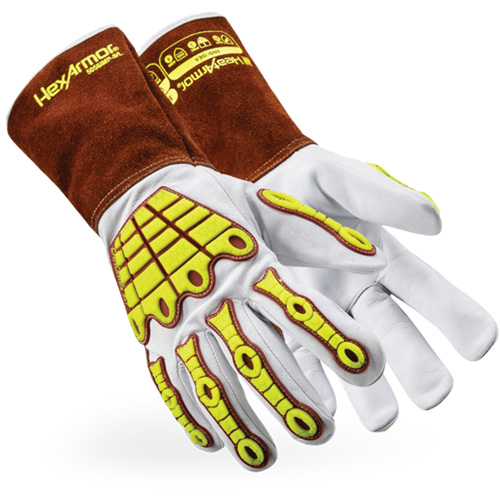Gants de soudage 5056IMP HeatArmor, Cuir fleur de ch&egrave;vre, Taille 2T-Grand Smart Ofis