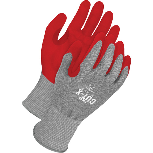 Gants r&eacute;sistants &agrave; la coupe pour &eacute;crans tactiles Cut-X, Taille 9, Calibre 18, Rev&ecirc;tement Mousse de nitrile, Enveloppe en PEHP, ASTM ANSI niveau A9 Smart Ofis
