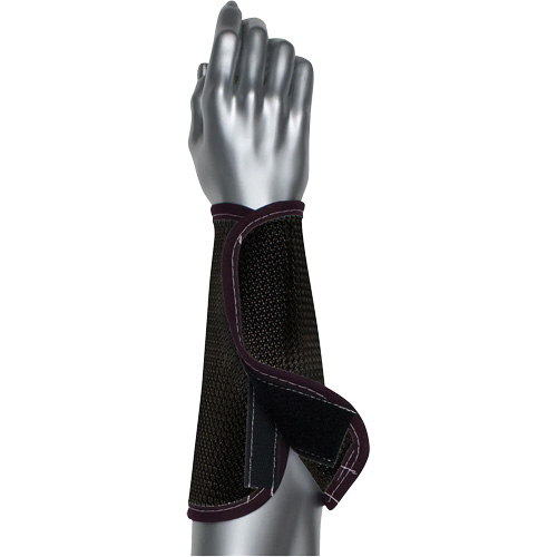 Manchette en maille de canne &agrave; double &eacute;paisseur Kut Gard, Nylon, 9", ASTM ANSI niveau A4, Noir Smart Ofis