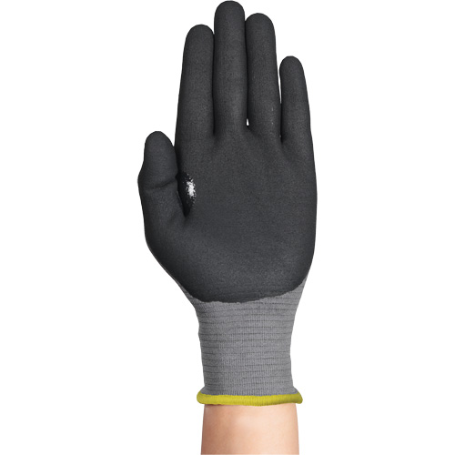 Gants r&eacute;sistants &agrave; la coupe HYFLEX 11-574, Taille Moyen/8, Calibre 21, Rev&ecirc;tement Mousse de nitrile, Enveloppe en Intercept, ASTM ANSI niveau A4/EN 388 niveau D Smart Ofis