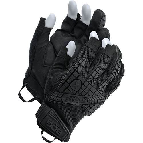 X-Site&reg; Impact Trigger Finger Gloves, Suede Palm, Size X-Small Smart Ofis