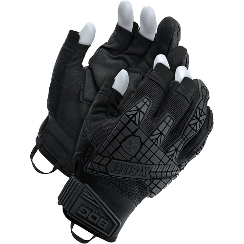 X-Site&reg; Impact Trigger Finger Gloves, Suede Palm, Size X-Large Smart Ofis