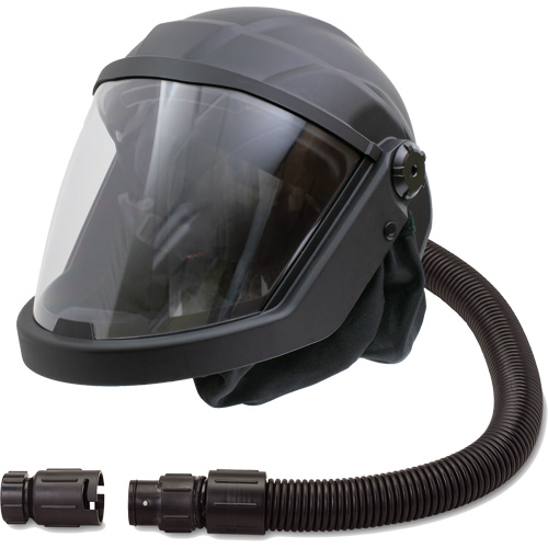 Masque respiratoire &agrave; adduction d'air et casque avec refroidisseur DEFENDER, Universel, Pi&egrave;ce faciale Smart Ofis