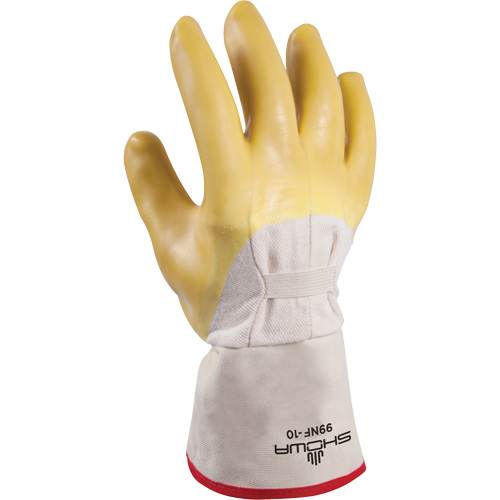 Nitty Gritty&reg; Gloves, 10, Latex Coating, Cotton Shell Smart Ofis