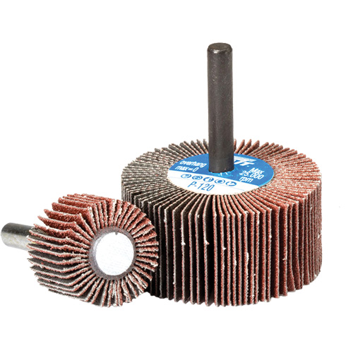 Meule &agrave; lamelles, Oxyde d'aluminium, Grain 180, 3" x 1" x 1/4" Smart Ofis