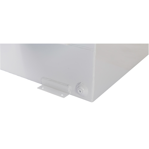 Steel Fuel Transfer Tank, Steel, 85 gal. Capacity, White Smart Ofis