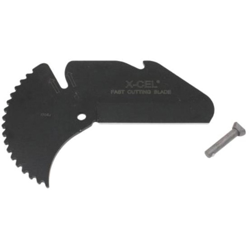 Large Diameter Ratcheting Plastic Pipe and Tubing Cutter, 2-3/8" Capacity Smart Ofis