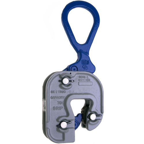 GX Structural Short Leg Plate Clamp, 2000 lbs. (1 tons), 1/16" - 3/4" Jaw Opening Smart Ofis