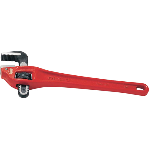 Heavy-Duty Offset Pipe Wrench #14, 2" Jaw Capacity, 14" Long, Powder Coated Finish Smart Ofis