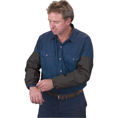 Flame Retardant Sleeves, 23" L, Black Smart Ofis