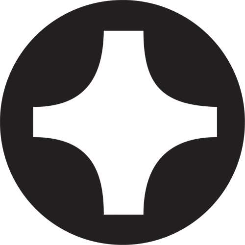 Embout de rechange pour tournevis multi embouts Sixpac Plus, Phillips, 3, Prise 1/4" Smart Ofis