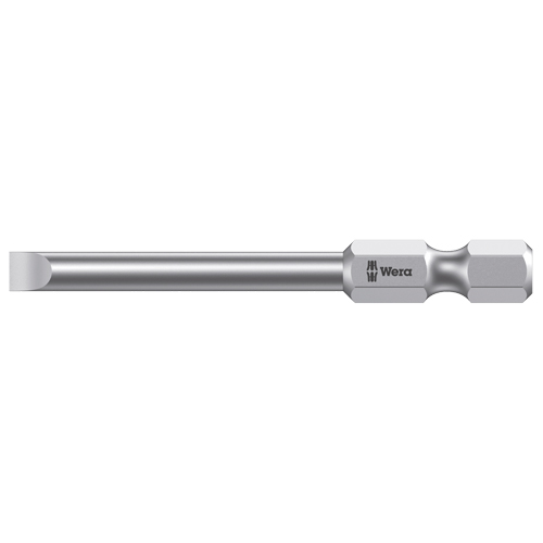 M&egrave;che pour tournevis &eacute;lectrique, Fente, Embout 3 mm, Prise 1/4", Longueur 2-3/4" Smart Ofis