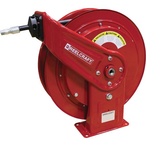 HD70000 Series Heavy-Duty Hose Reel with Hose, Greases, 3/8" x 75', Single Hose, 4800 PSI Smart Ofis