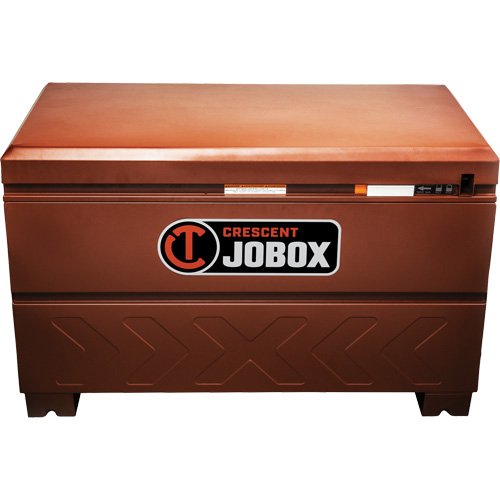 Site-Vault Chest, 72" x 24" x 30-3/4", Steel, Orange Smart Ofis