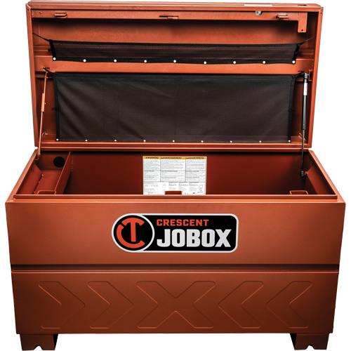 Site-Vault Chest, 72" x 24" x 30-3/4", Steel, Orange Smart Ofis