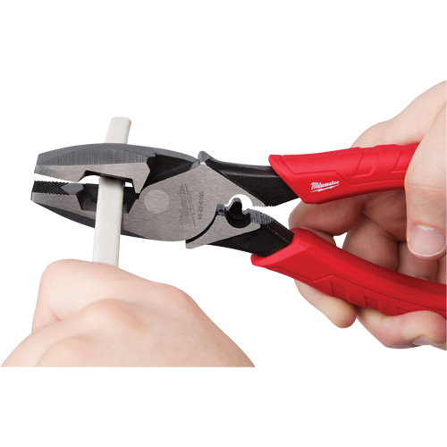 Comfort Grip High Leverage Lineman's Pliers with Crimper Smart Ofis