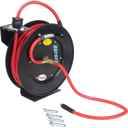 Hose Reel, Air/Water, 1/2" x 50', Single Hose, 300 psi Smart Ofis