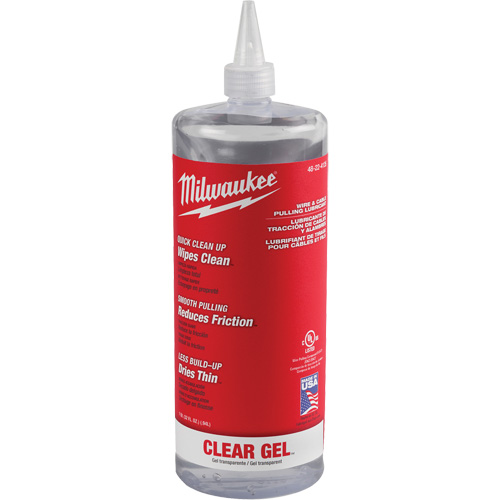 Wire & Cable Pulling Clear Gel Lubricant, Squeeze Bottle Smart Ofis