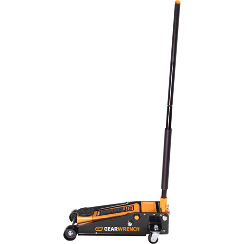 Heavy-Duty Floor Jack, 3 Ton(s) Capacity, 5-1/4" Lowered, 18-1/4" Raised, Manual Hydraulic Smart Ofis