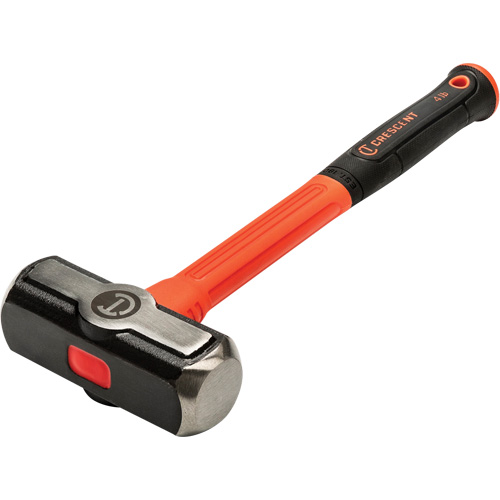 Fiberglass Engineer Hammer, 4 lbs Head Weight, 14" L Smart Ofis