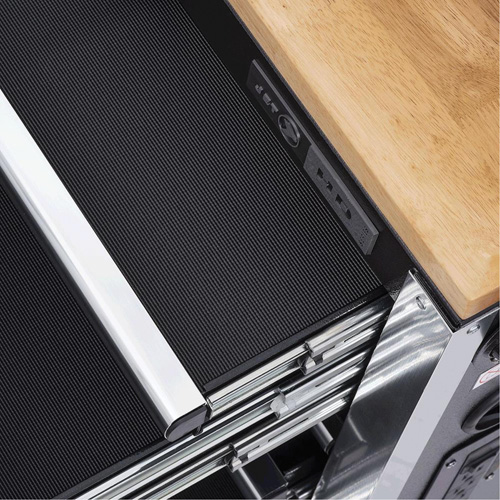 HDRC5212 HD Series Roller Cabinet, 12 Drawers, 51-1/4" W x 21" D x 40-3/10" H, Black Smart Ofis