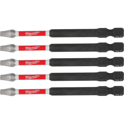 SHOCKWAVE Impact Recess Power Bits, Square, 2 Tip, 3-1/2" Length Smart Ofis
