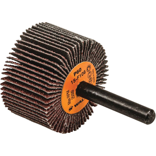 Disques &agrave; lamelles - Meules &agrave; lamelles Coolcut, Oxyde d'aluminium, Grain 60, 1-1/2" x 1" x 1/4" Smart Ofis