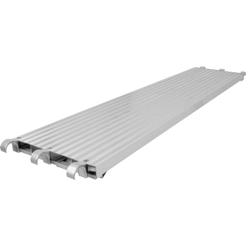 Work Platforms - Aluminum Deck, Aluminum, 10' L x 19" W Smart Ofis