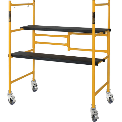 Jobsite Series 4' Basic Mini Scaffold Kit, Steel Frame, 41" D x 45-3/4" H Smart Ofis