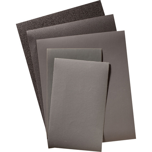 Sanding Paper Sheet, 9" x 11", 600 Grit, Aluminum Oxide Smart Ofis