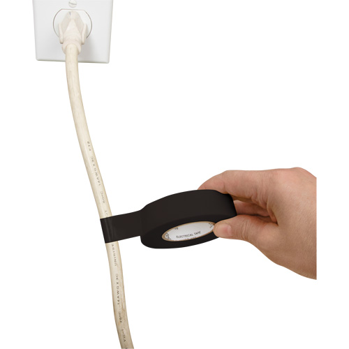 Ruban isolant, 19 mm (3/4") x 18 m (60'), Noir, 7 mils Smart Ofis