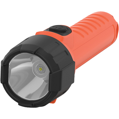 Intrinsically Safe&reg; Handheld Flashlight, LED, 150 Lumens, D Batteries Smart Ofis