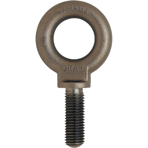 Eye Bolt, 1-11/16" Dia., 2-1/4" L, Uncoated Natural Finish, 10600 lbs. (5.3 tons) Capacity Smart Ofis