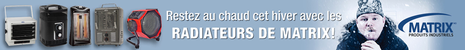 Chauffez avec les radiateurs de Matrix