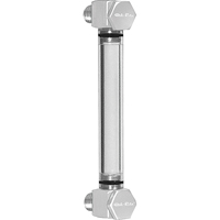 Round Nylon Liquid Level Gauge, Threaded, 5" L, 205°F (96.11° C) Smart Ofis