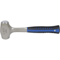 JSCH-25 Super Heavy-Duty Club Hammer, 2.5 lbs., 10-3/4" L, Solid Steel Handle Smart Ofis