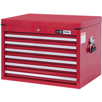 PMC2706 Pro Series Toolbox Combo, 17-7/8" D x 26" W x 18-15/16" H, Red Smart Ofis