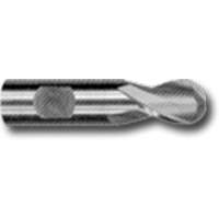 Weldon Shank Ball End Slot Drill Bit, 3/32" Dia., 1-7/8" L, 1/4" Shank, High Speed Cobalt Smart Ofis