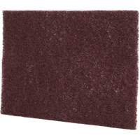 Scotch-Brite Production Hand Pads, Aluminum Oxide, 6" x 9", Very Fine Grit Smart Ofis